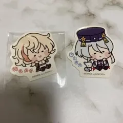 刀剣乱舞 んまほっぺ 物吉貞宗 白山吉光 ステッカー