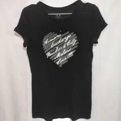 Armani Exchange ブラック Tシャツ Sサイズ