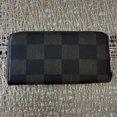 チェック柄 長財布　ノーブランドのサムネイル