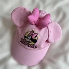 ミニーキャラクター耳付きキャップ 52cm