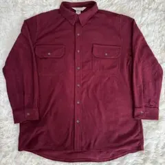 90s L.L.Bean エルエルビーン フリースシャツ L レア ヴィンテージ