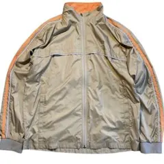 NIKEナイロントラックジャケットY2K ナイロンジャケット ベージュ