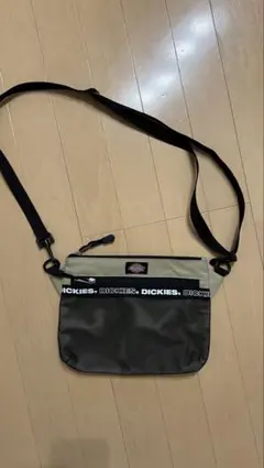 DICKIES サコッシュ ベージュ/ブラック