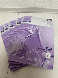 MISSHA タイムレボリューション レチノール 2ステップマスク 5枚