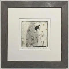 オバタクミ 版画 額装 絵画 エッチング 額縁 インテリア アート 小品 美術品のサムネイル