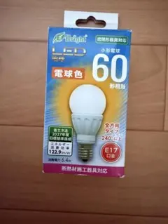E-Bright LED電球 60形相当 電球色 E17のサムネイル