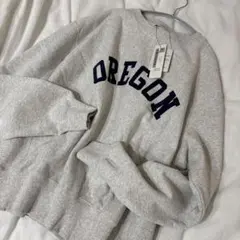 [タグ付新品]coca ヘビーウェイト裏起毛カレッジスウェット オレゴン