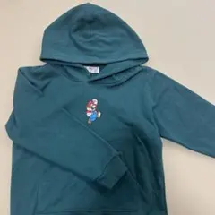 マリオ グリーン パーカー　120キッズ