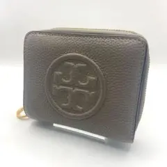 【美品】トリーバーチ　財布　PERRY BOMBE 2つ折り財布 グレージュ