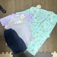130㎝　新品　夏服　すみっこぐらし パジャマセット