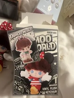 DIMOO WORLD × DISNEY シリーズ ぬいぐるみキーチェーン