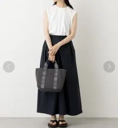 RUSSET ラシット トートバッグ グレーのサムネイル