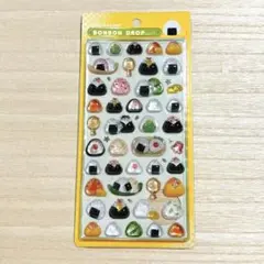 ボンボンドロップシール おにぎり キャラクターグッズ