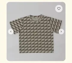 SemonApartMent セモン　PATTERNED T-SHIRT 110