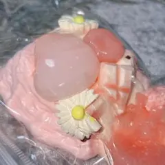 海外 スクイーズ 捏捏 タバスクイーズ ピンク 果物 ケーキ ライチ