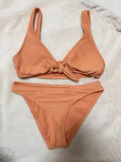 Billabong リブ素材 ビキニ オレンジ Mサイズのサムネイル