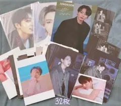 JUNGKOOK 切り抜き　BTS32枚セット