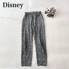 【ディズニー】ルームウェア（LL）総柄 ウエストゴム ポケット ミッキー ズボン