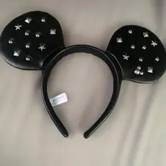 東京ディズニーリゾート カチューシャ ブラック スタッズ