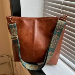 ブラウン　ショルダーバッグ　斜め掛け　軽量　 おしゃれ　カジュアル　レディース