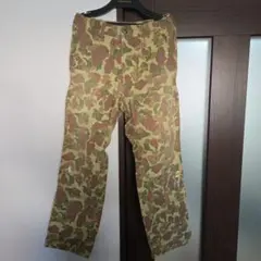 DENIM&DUNGAREE　美品　迷彩パンツ　サイズ01
