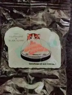 mofusand x くら寿司　アクリルステッカー