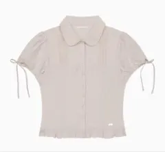 ILLIGO ピンタックフリルブラウス ピンク M - メルカリ