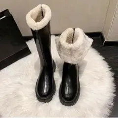 雪靴 スノーブーツ 裏起毛 冬 雪 スノー ブーツ 靴のサムネイル