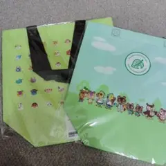 ファミマ　あつ森　あつまれどうぶつの森 エコバッグ　トートバッグ　２種