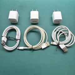 Apple純正 iPhone充電器とLightningケーブルセット