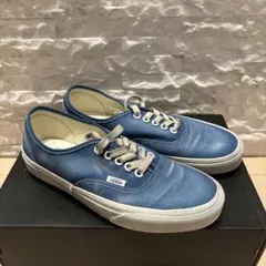 新品VANS AUTHENTIC Wave Washed 25cm ブルーのサムネイル