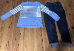 UNIQLO キッズ服 140cm トップス パンツ まとめ売り