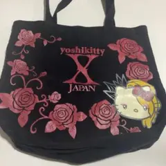 ❤️週末セール❤️yoshikitty XJapan❤️トートバッグ 大きめ　レア美品
