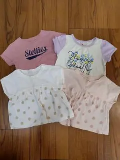 【値下げ】ドット柄Tシャツ4枚セット