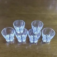 昭和レトロ冷酒用グラス