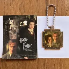 2004年　アズカバンの囚人　ルーピンメタルキーホルダーとカード　ハリーポッター