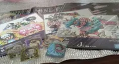 ワンピース クリアファイル　ステッカー　色紙　ウエハースシール　まとめ売り