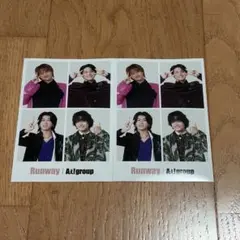 Aぇ! group◇Runway 通常盤特典 証明写真フォトシート　2枚セット
