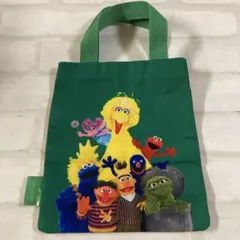 セサミストリート プリントミニトート C ビッグバード スナッフィー