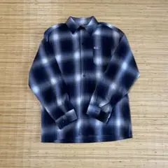coltop シャツ　長袖シャツ　オンブレチェックシャツ
