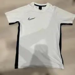キッズM Nike DRI-FIT 半袖シャツ ホワイト/ブラック