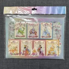 ディズニー 40周年記念 カードセット