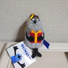 パペットスンスン ぬいぐるみマスコット Birthday ゾンゾン キーホルダー