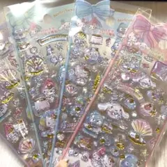 【海外公式ライセンス商品】サンリオキャラクターズ ドロップシール ４種類セット