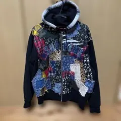 NewJeansハニ着用】シュプリーム Patchwork hooded - メルカリ