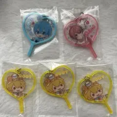すとぷり さとみくん ころんくん るぅとくん うちわキーホルダー