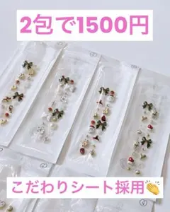 40粒 クリスマスver. 耳つぼジュエリー