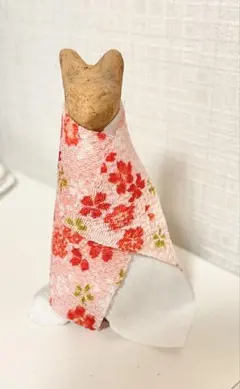 狐面つき　お稲荷さん　フィギュア　ピンク　日本　土産　202512151352 狐面つき お稲荷さん フィギュア ピンク 日本 土産 202512151352