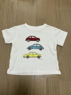 土日限定　美品　petit main 車プリント Tシャツのサムネイル