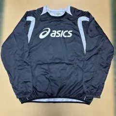 asics 長袖 スポーツウェア ウィンドブレーカー ブラック Lサイズ